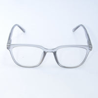 Tredvibe  Grey Clear Square Eyeglasses for Man & Woman