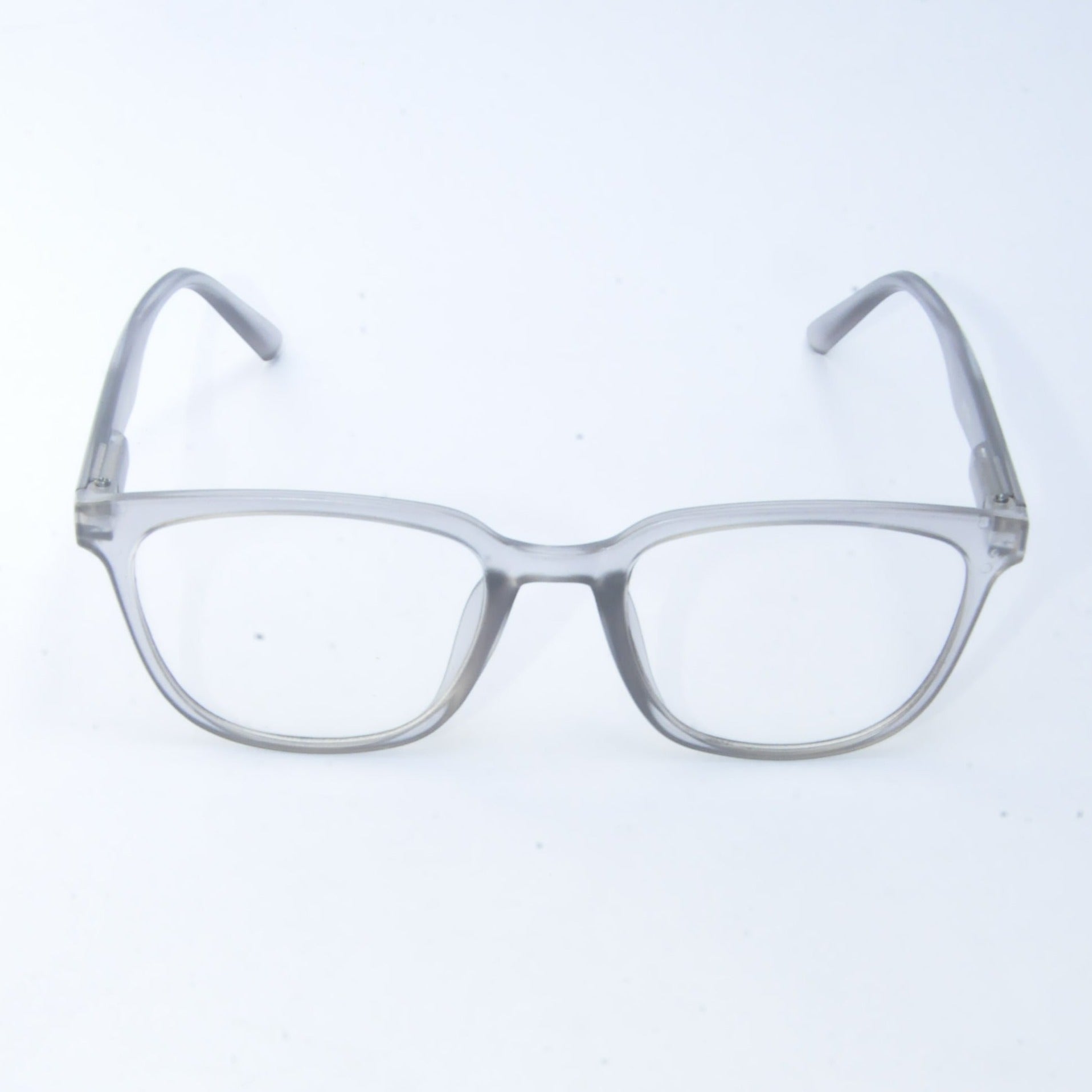 Tredvibe  Grey Clear Square Eyeglasses for Man & Woman