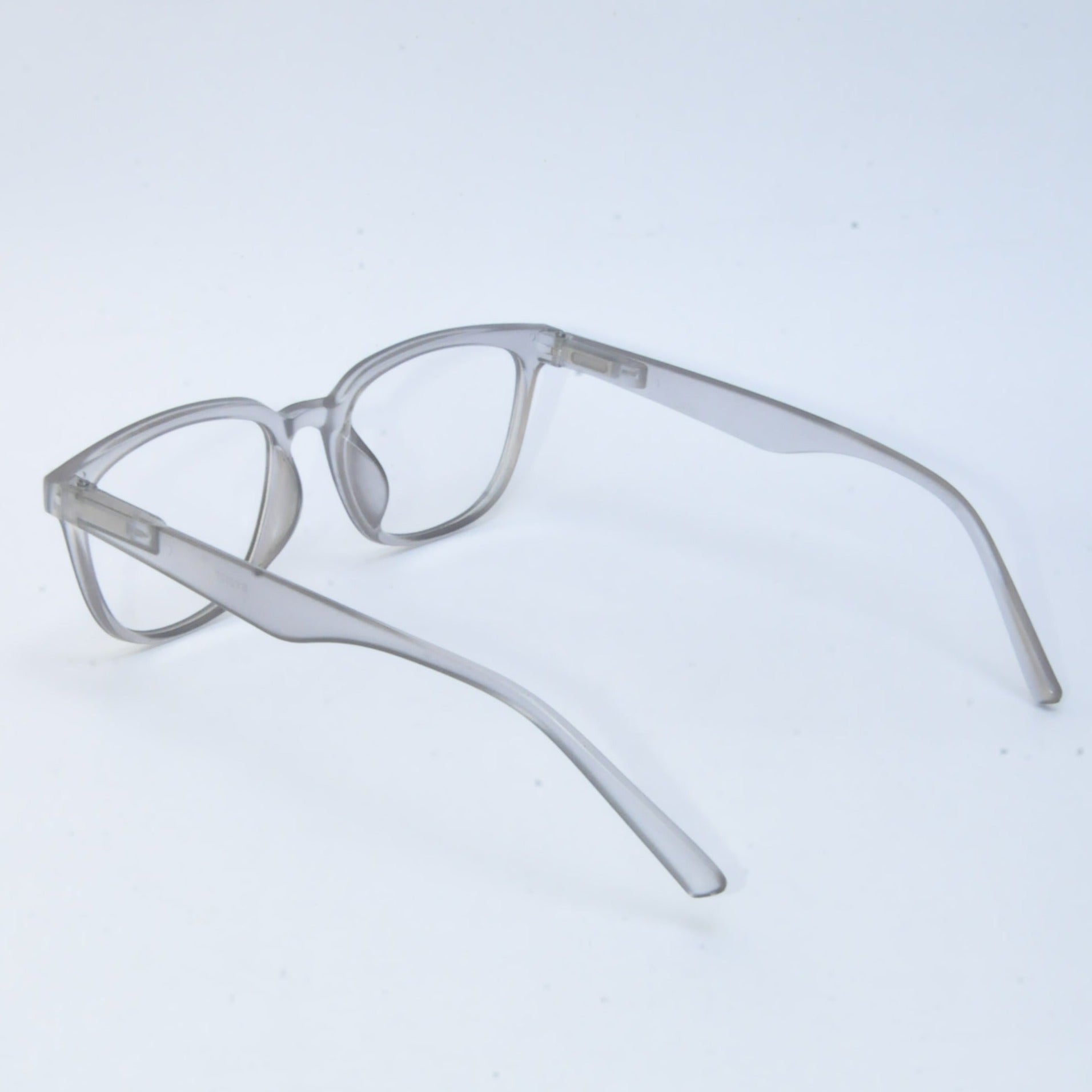 Tredvibe  Grey Clear Square Eyeglasses for Man & Woman