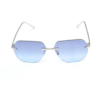 Tredvibe Sliver Blue Rectangular Sunglassess Men & Women 362TD1064