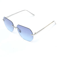 Tredvibe Sliver Blue Rectangular Sunglassess Men & Women 362TD1064