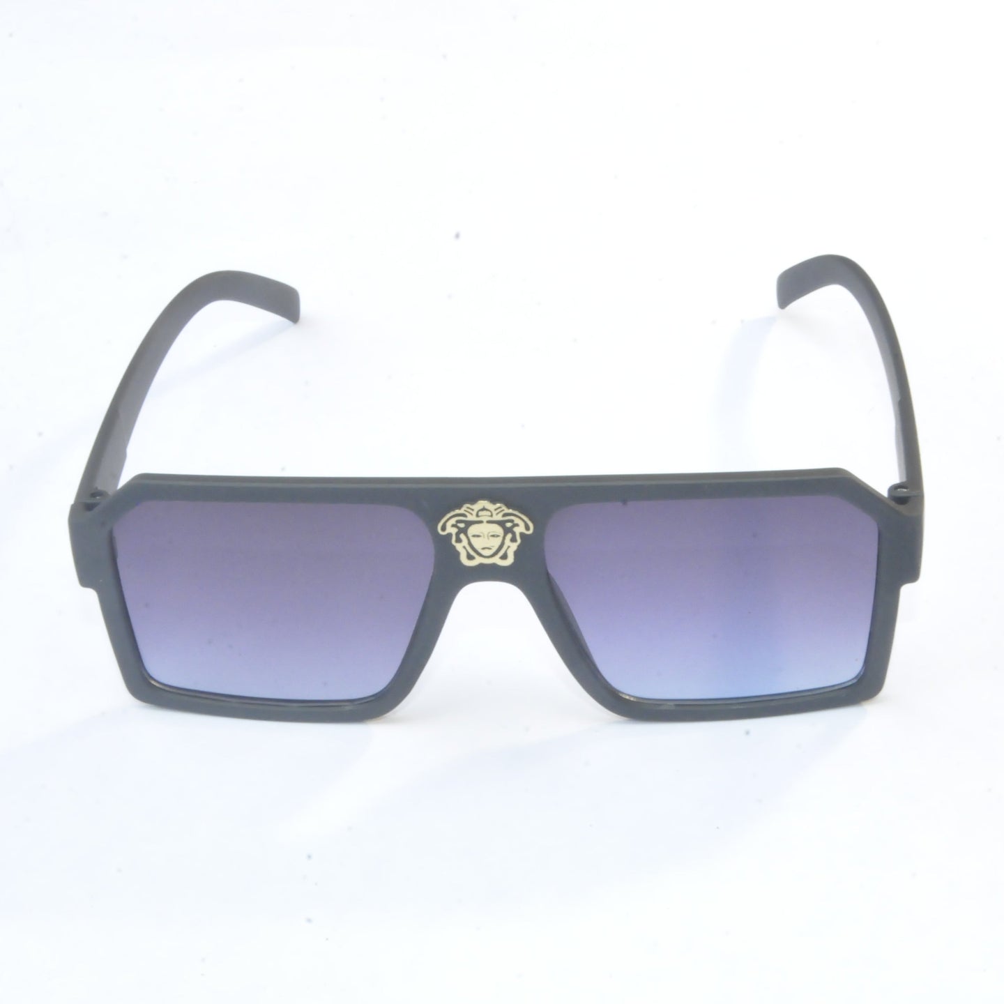 TredVibe Black Purple Oversized Sunglasses For Men & Women