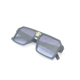 TredVibe Black Purple Oversized Sunglasses For Men & Women