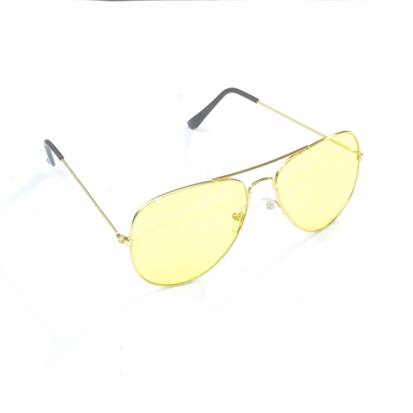 Tredvibe Golden Yellow Aviator Sunglassess Men & Women 21214TD1014