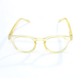 Tredvibe Yellow Round Eyeglasses Men & Women BY2322TD1081