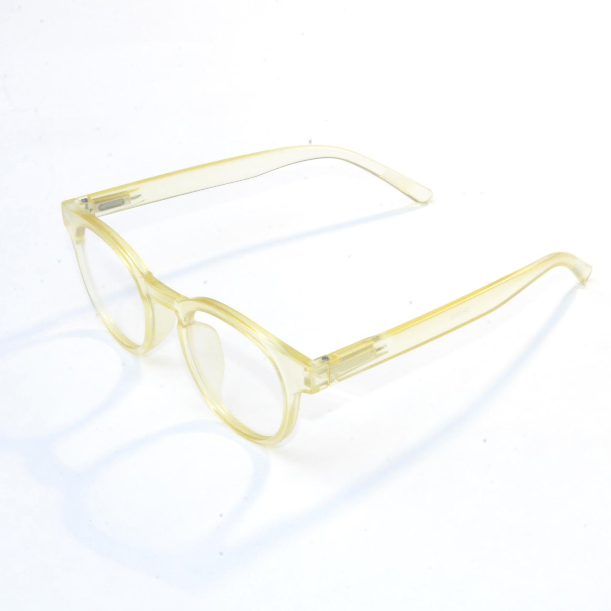 Tredvibe Yellow Round Eyeglasses Men & Women BY2322TD1081