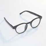 Tredvibe Matt Black Round Eyeglasses For Man & Woman