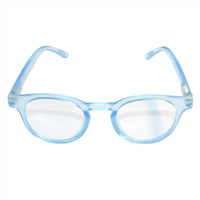 Tredvibe Blue Clear Round Sunglassess Men & Women BY2322TD1085