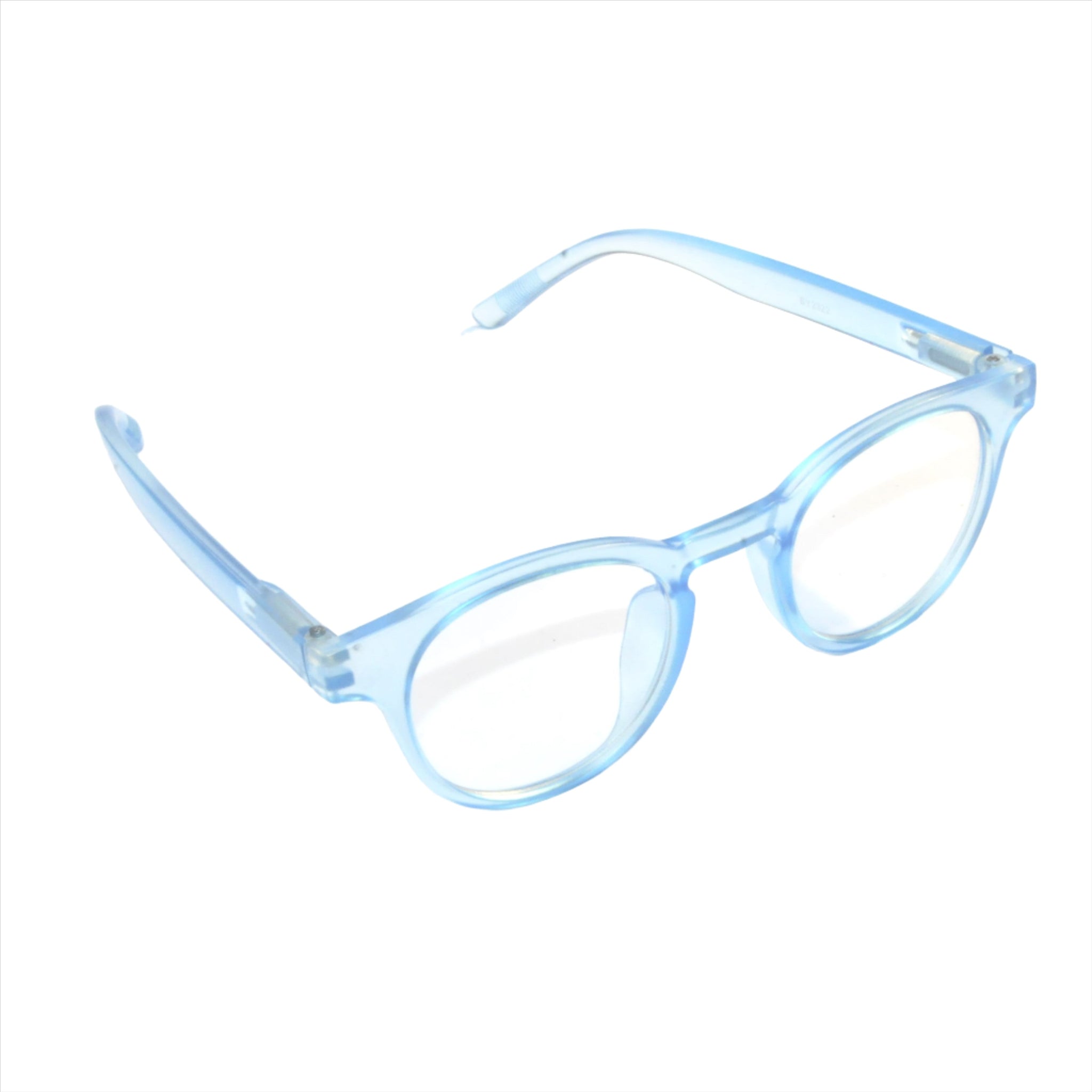 Tredvibe Blue Clear Round Sunglassess Men & Women BY2322TD1085